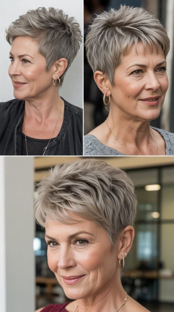 Spiky Textured Pixie