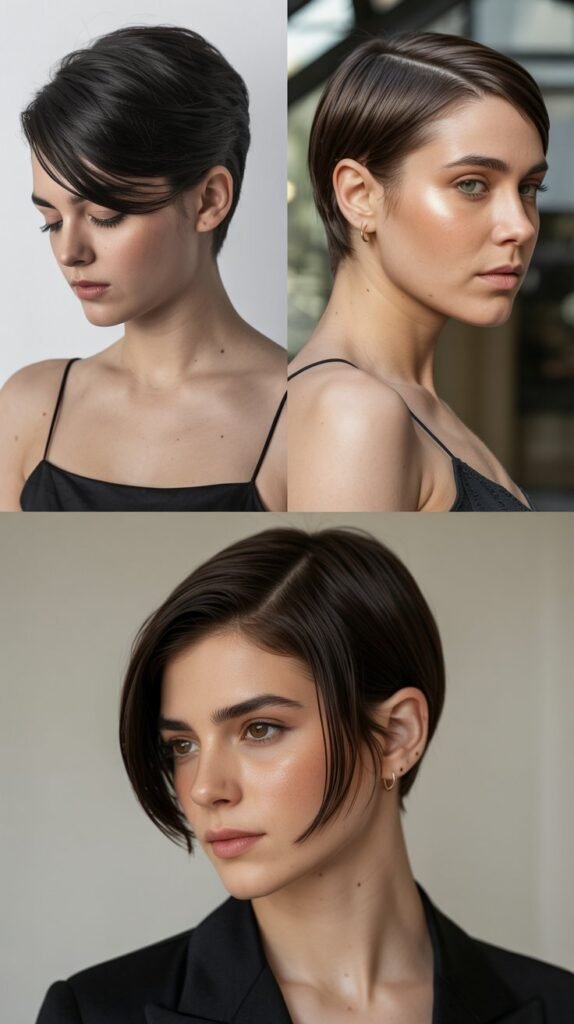 6. Sleek and Polished Pixie