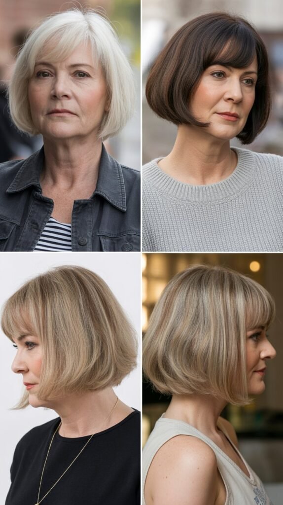 39. The Blunt Bob with Internal Texture