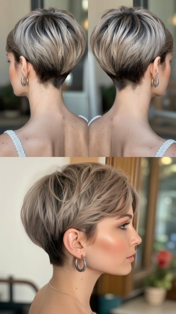  Pixie with Tapered Nape