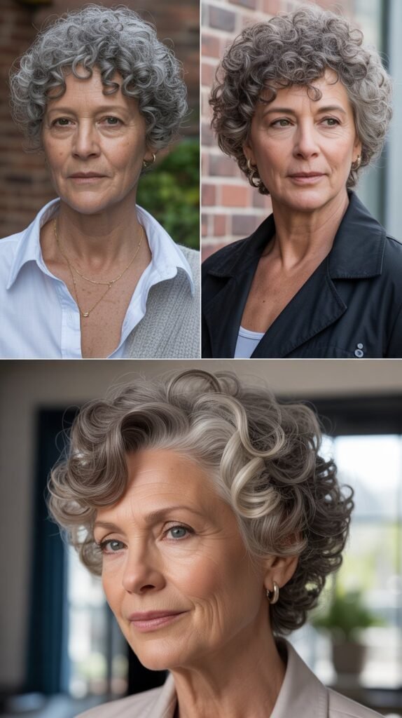  Curly Crop with Defined Curls