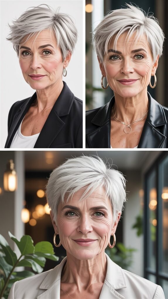  Platinum Blonde Pixie