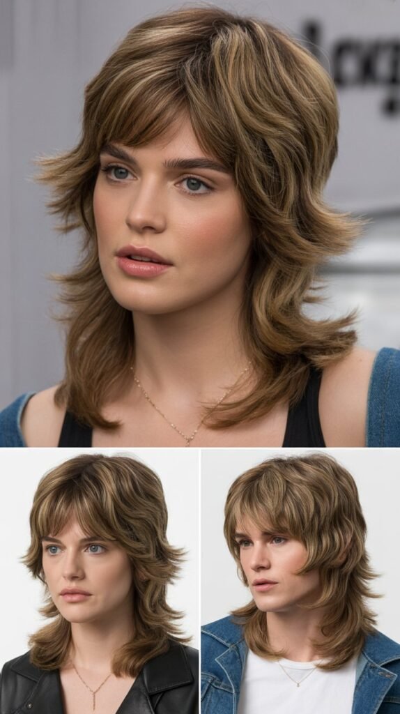 Layered Shag with Micro Bangs