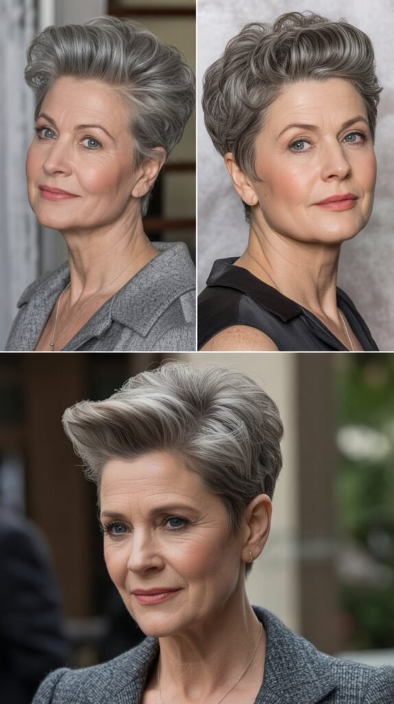 26 Fresh Very Short Pixie Haircuts for Older Women