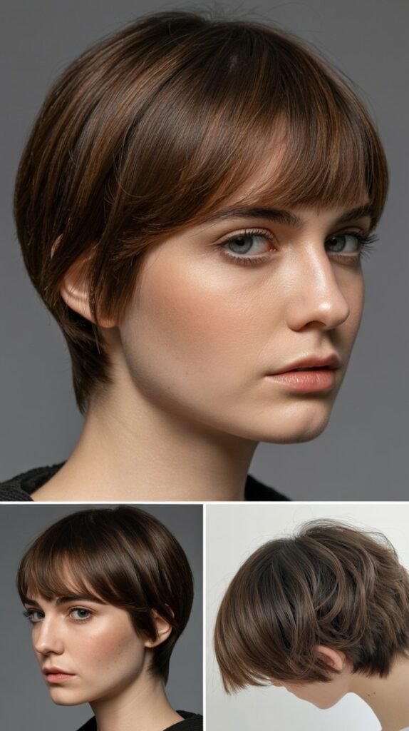 Pixie with Fringe Detail