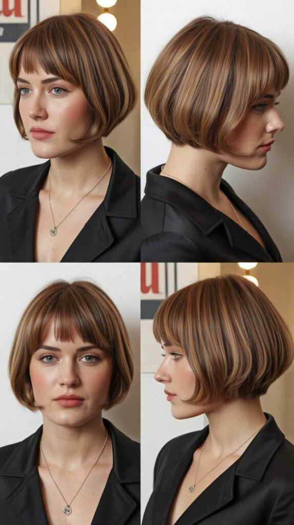 Pixie Bob With Full Bangs