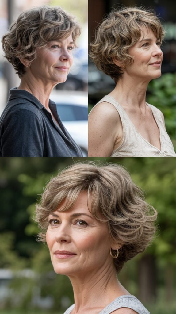 Wavy Pixie with Wispy Bangs