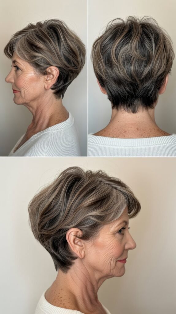 Chin-Length Cut with Tapered Nape