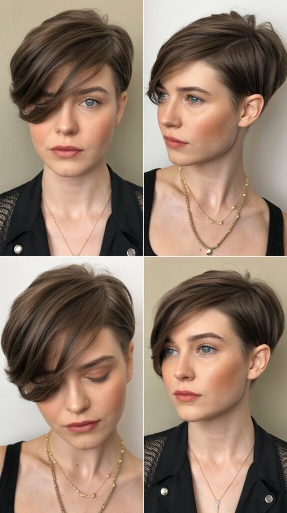 11. The Side-Swept Pixie