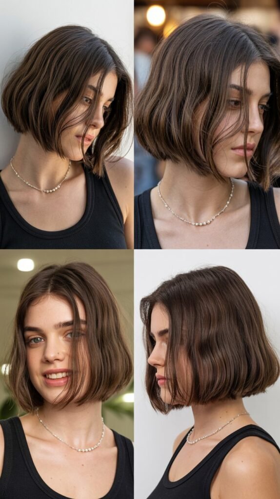 Bob with Razor-Cut Ends