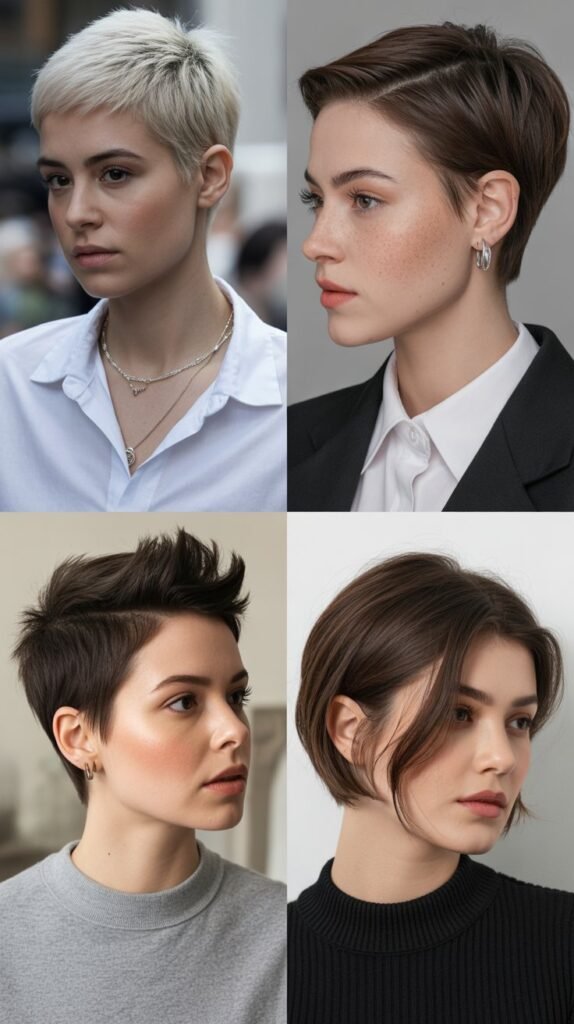13. Long Top Short Sides Pixie