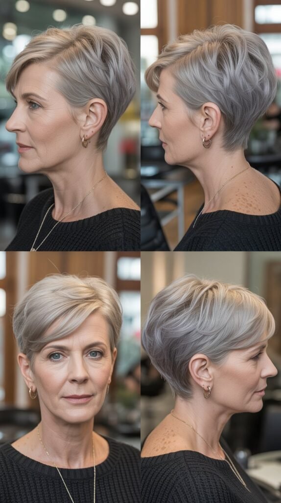  The Slicked-Back Pixie