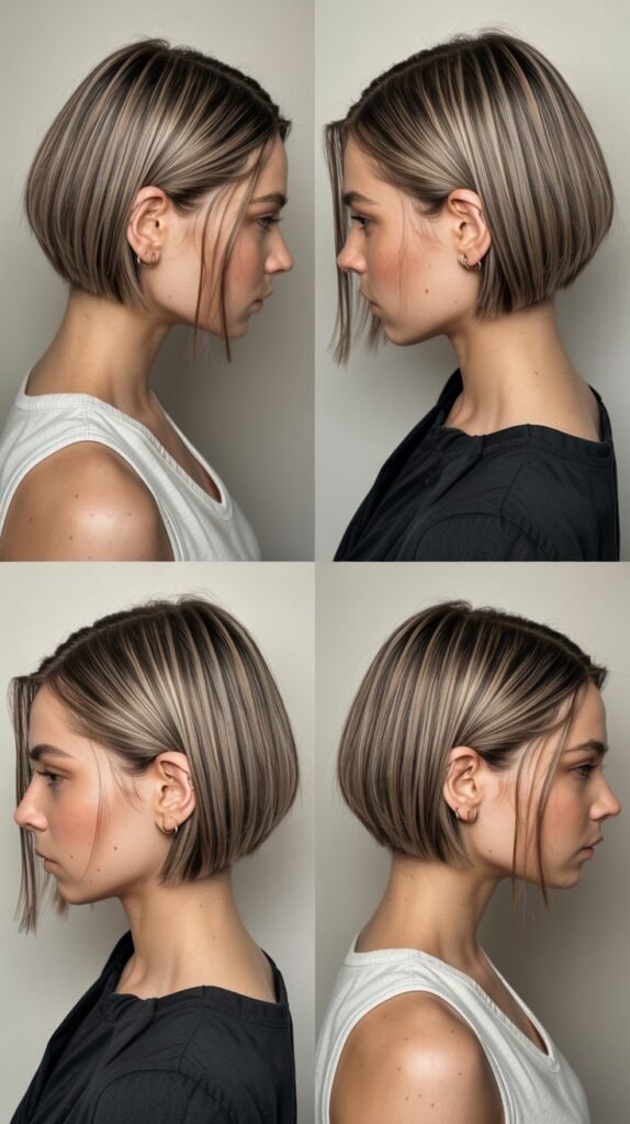 Precision-Cut Bob for Fine Hair