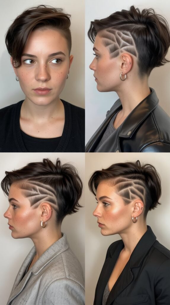 17. The Side Shave Pixie