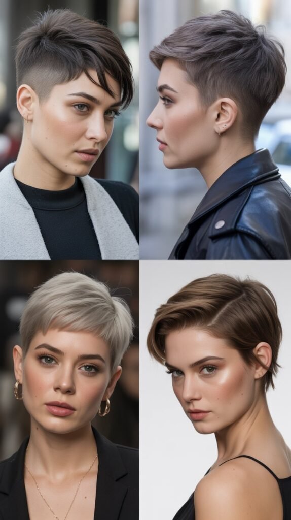 2. The Undercut Pixie with Texture