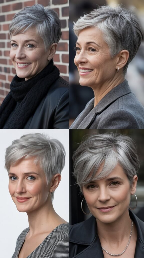 21. The Gray/Silver Pixie