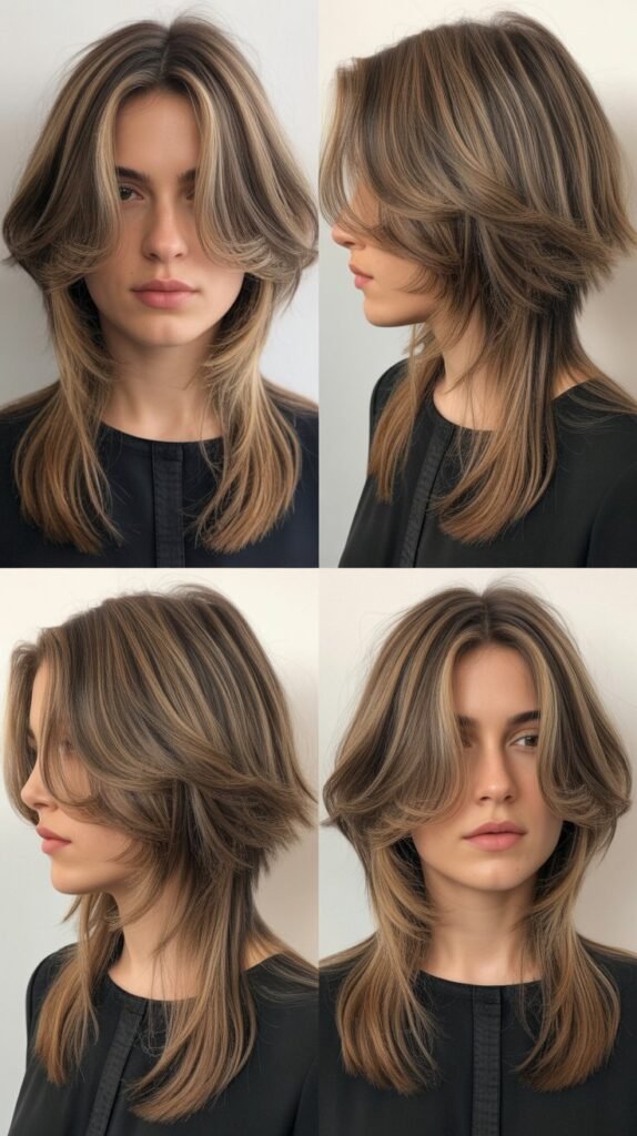 Long Bob With Multi-Dimensional Layered Front