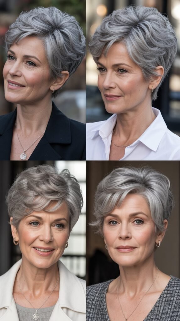 22. The Pixie with Crown Volume