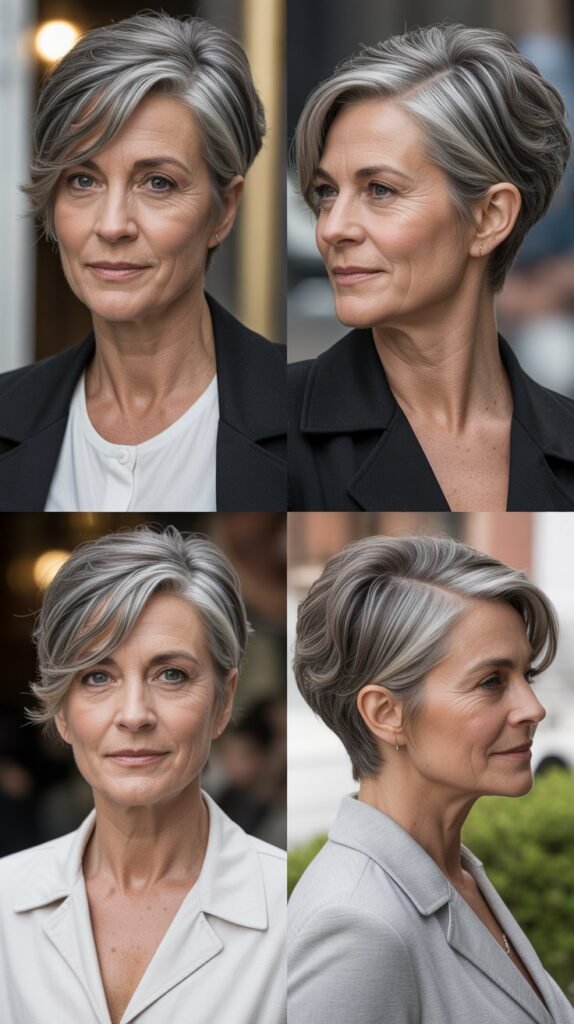 19. The Pixie with Deep Side Part