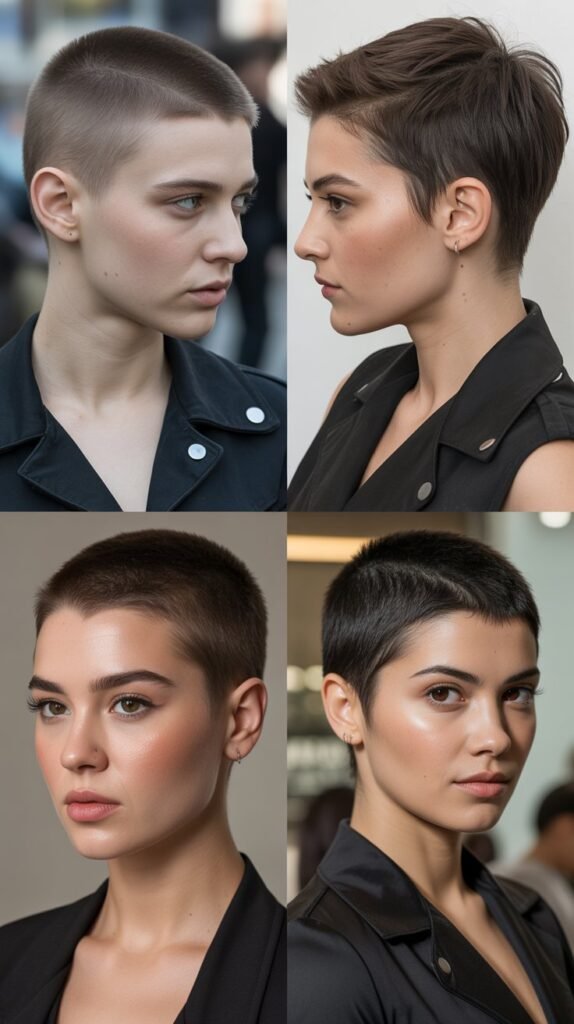 3. The Micro Pixie with Buzzed Sides