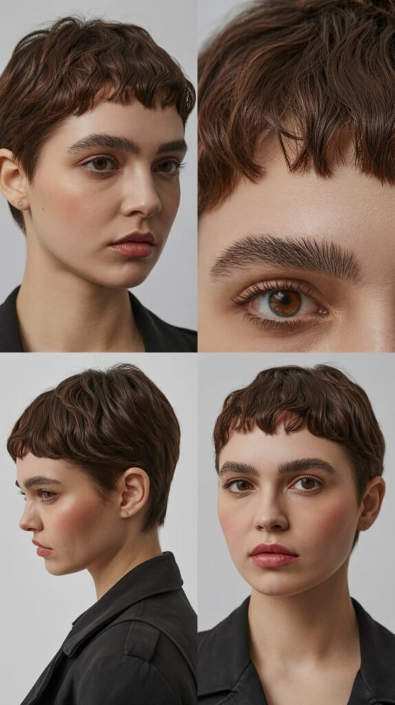 Pixie with Micro Bangs