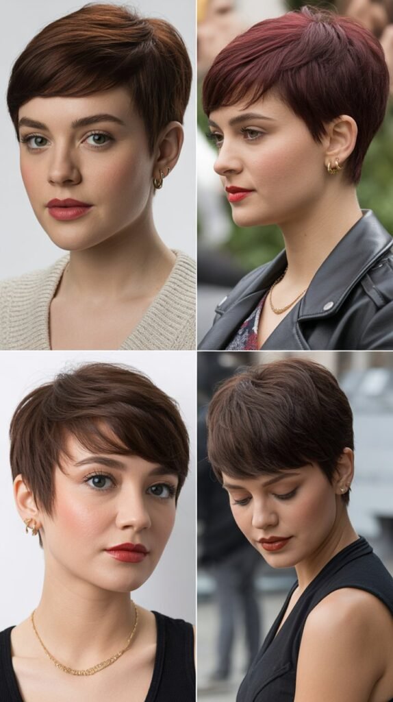  The Pixie with Long Bangs