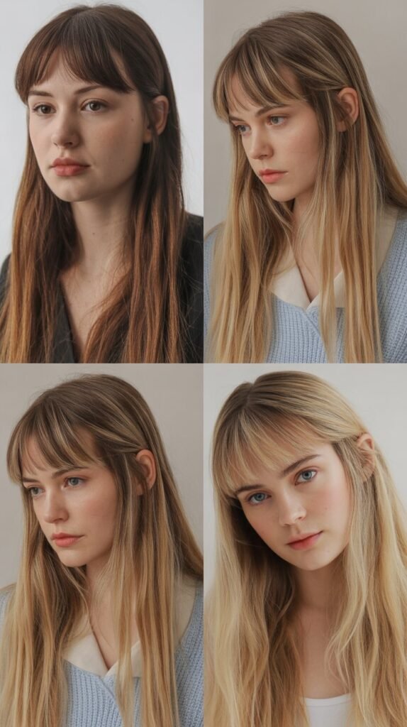 Soft Baby Fringe With Long Straight Length