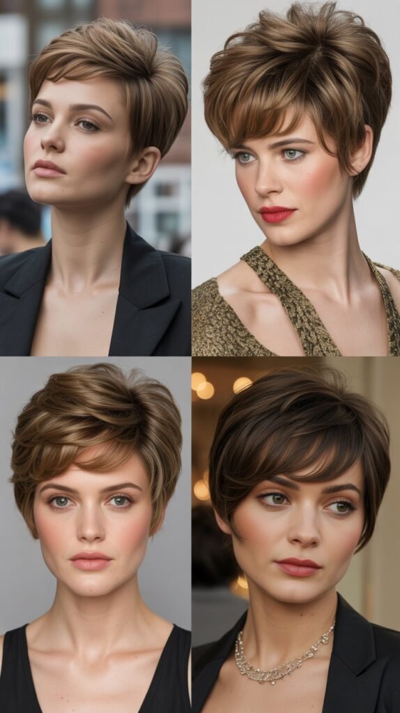  Voluminous Pixie Cut