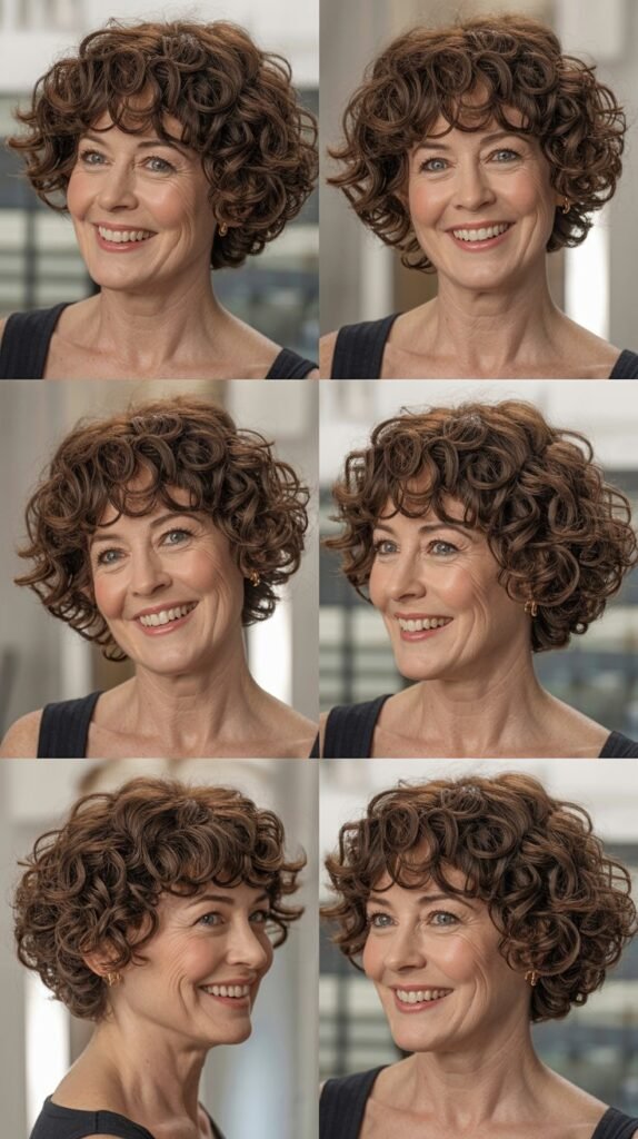  Sleek Inverted Bob with Diagonal Fringe