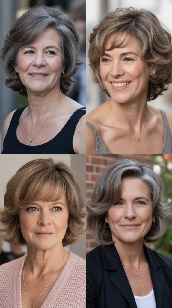 Chin-Length Cuts with Volume