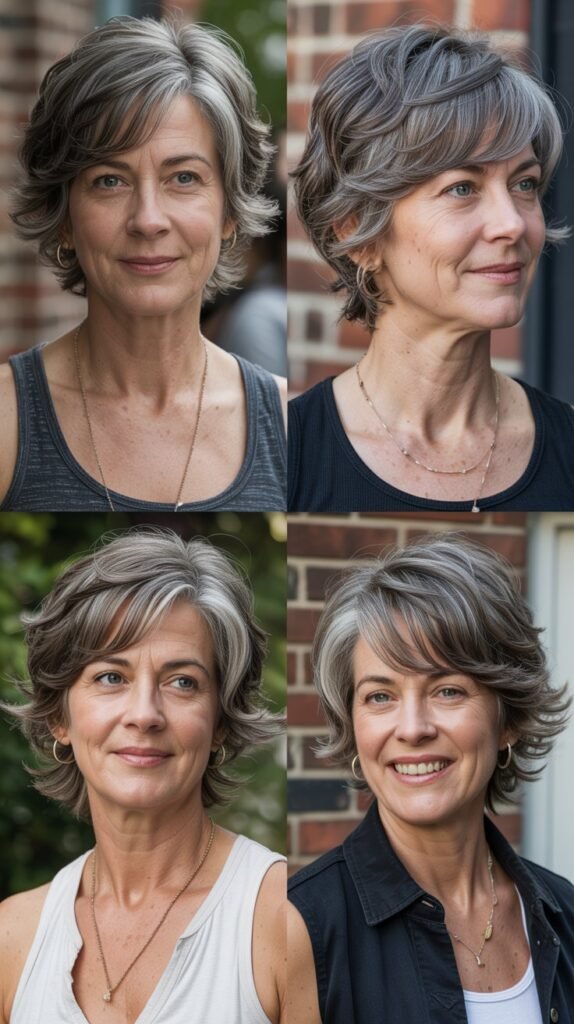 Textured Shag at Chin Length