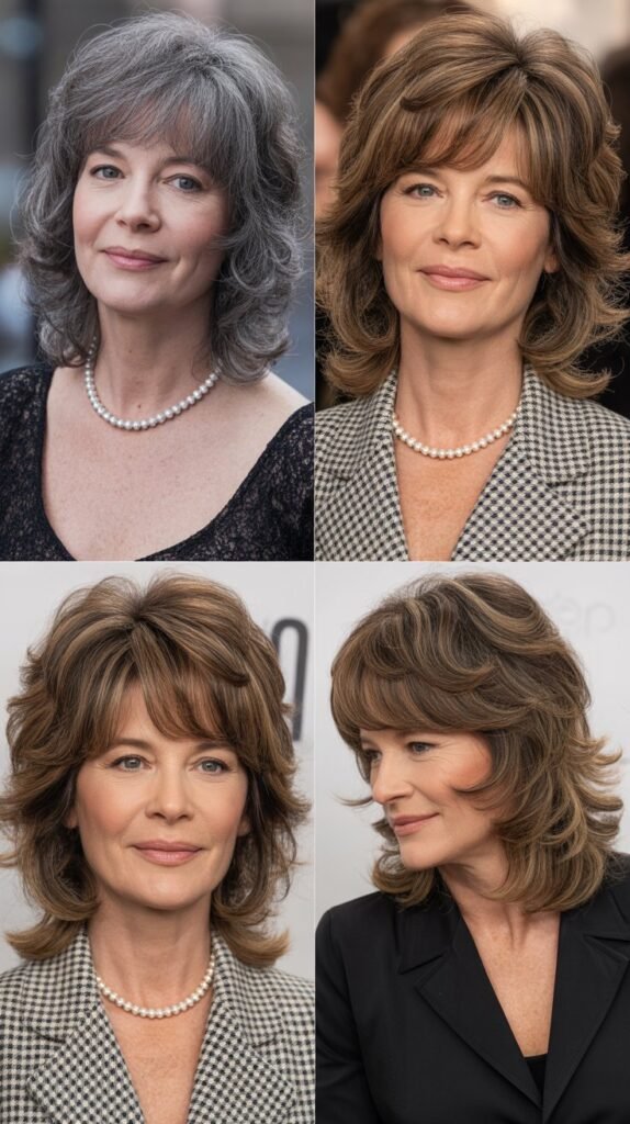 Tapered Bangs with Graduated Bob