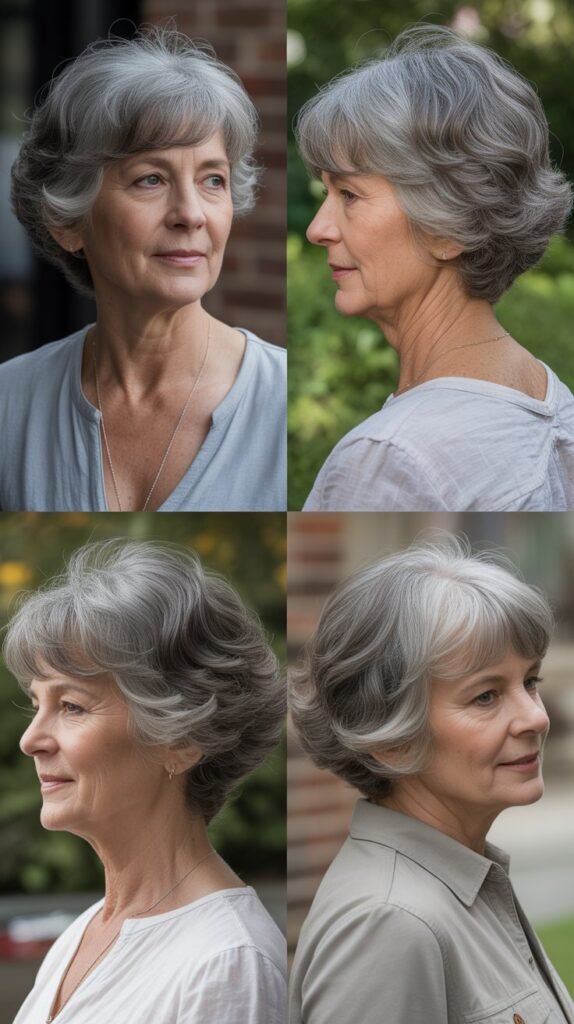 12. Wispy Layered Cut with Soft Fringe