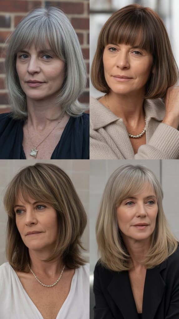 Long Fringe with Straight Lob