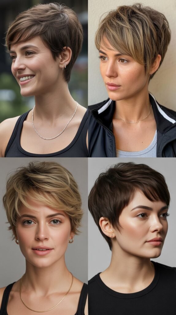 4. The Choppy Layered Pixie