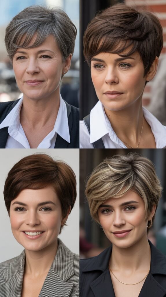 20. The Layered Crown Pixie