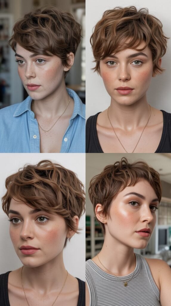 11. Messy Choppy Pixie