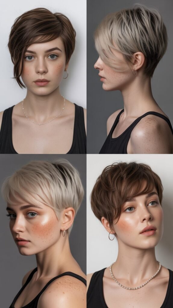 3. Asymmetrical Pixie Cut