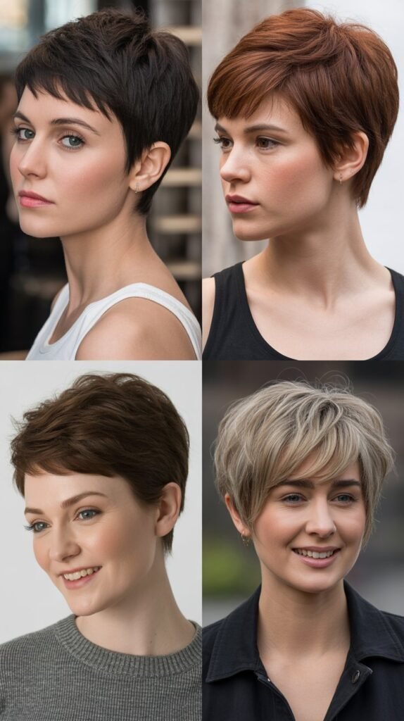 1. The Classic Textured Pixie with Attitude