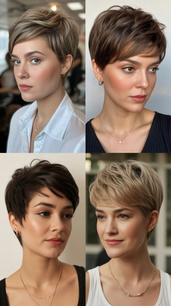 1. Classic Textured Pixie Cut