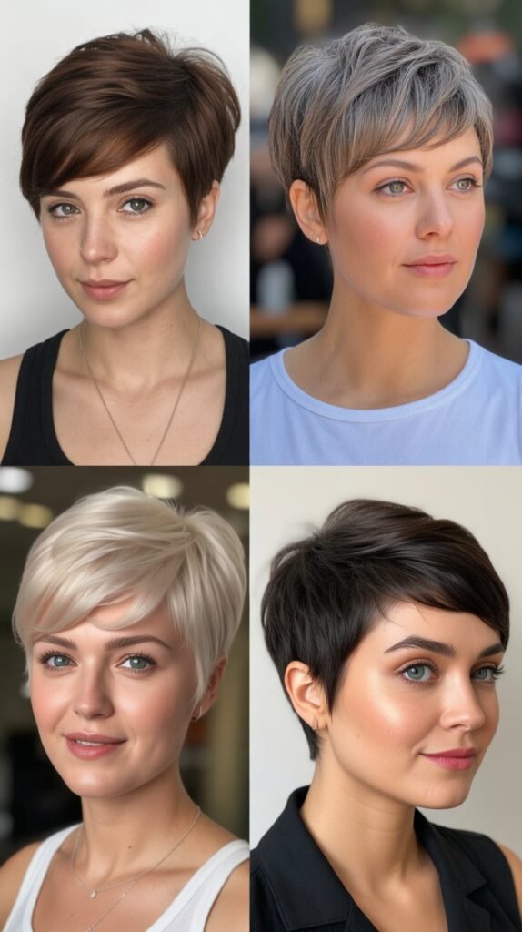 Classic Layered Pixie Cut