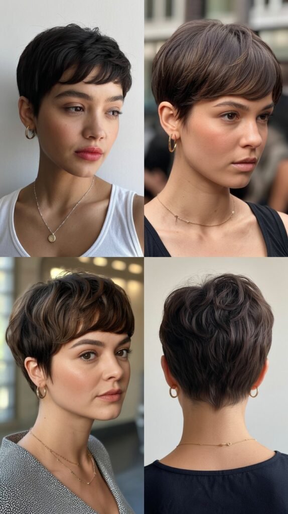 1. The Classic Tapered Pixie