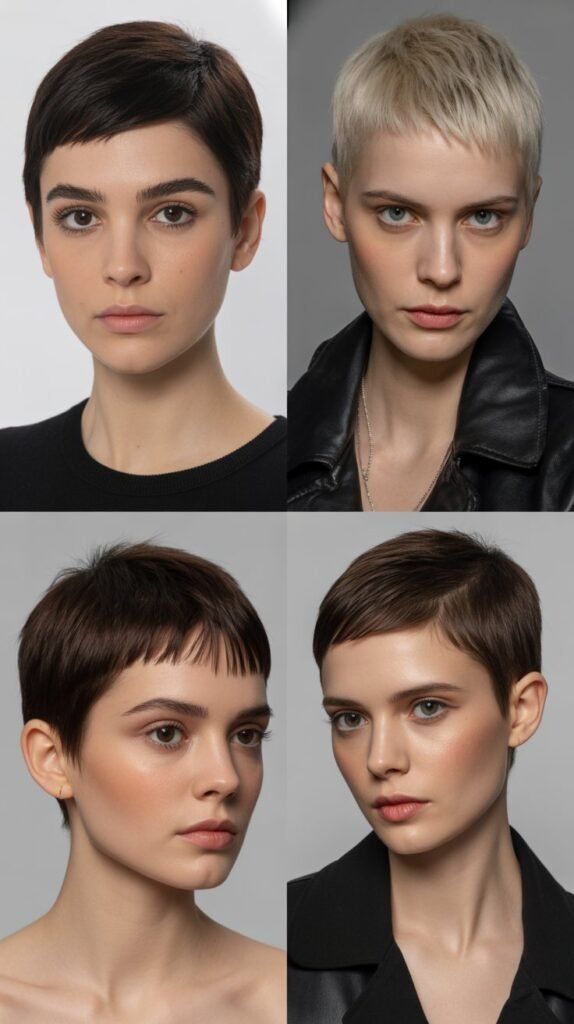 Disconnected Pixie Cut