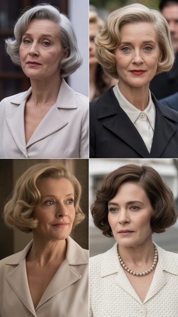 37. Vintage-Inspired Chin-Length Bob