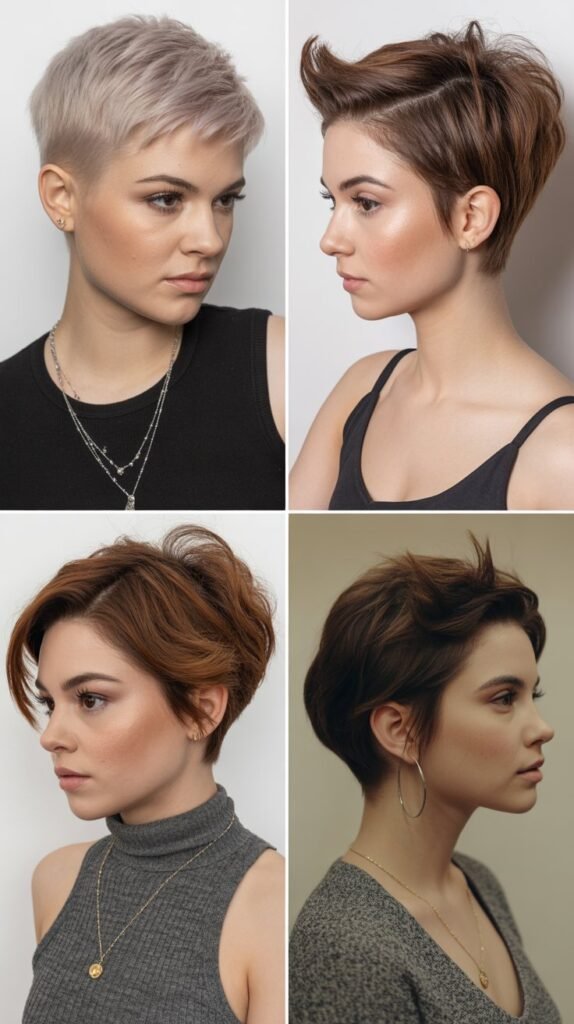 15. Pixie with Long Top