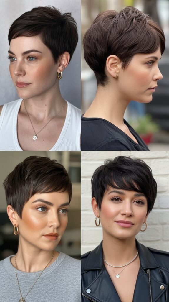 29. Pixie for Thick Hair