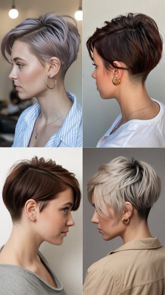 23. Pixie with Peek-a-Boo Undercut