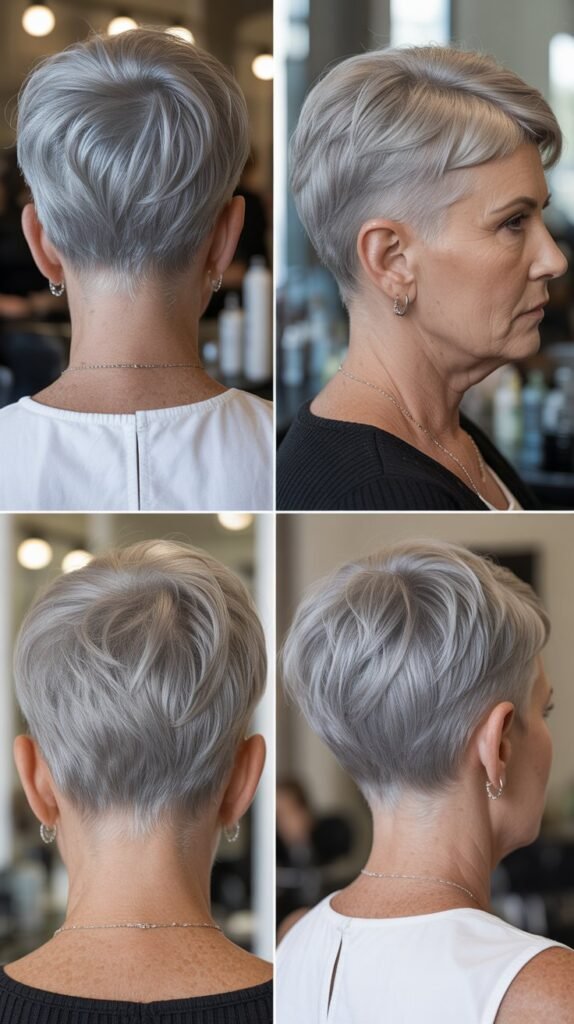 16. Pixie with Shaved Nape