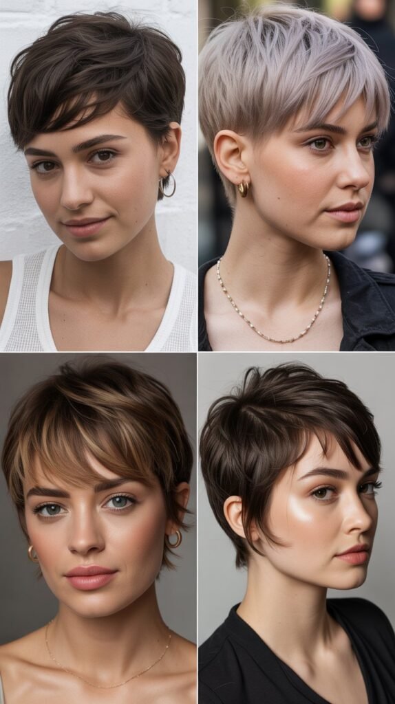 28. Pixie with Fringe Detail