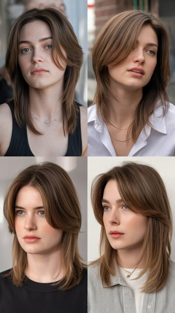 Soft Angle Layers With Straight Silhouette